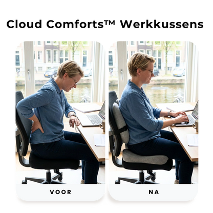 Pijnvrij Werken – Cloud Comforts™ Werkkussen