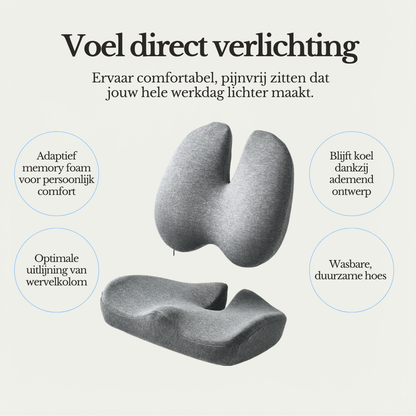Pijnvrij Werken – Cloud Comforts™ Werkkussen
