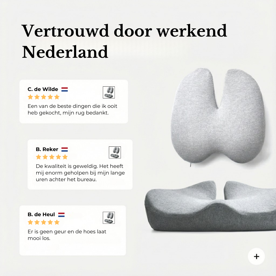 Pijnvrij Werken – Cloud Comforts™ Werkkussen