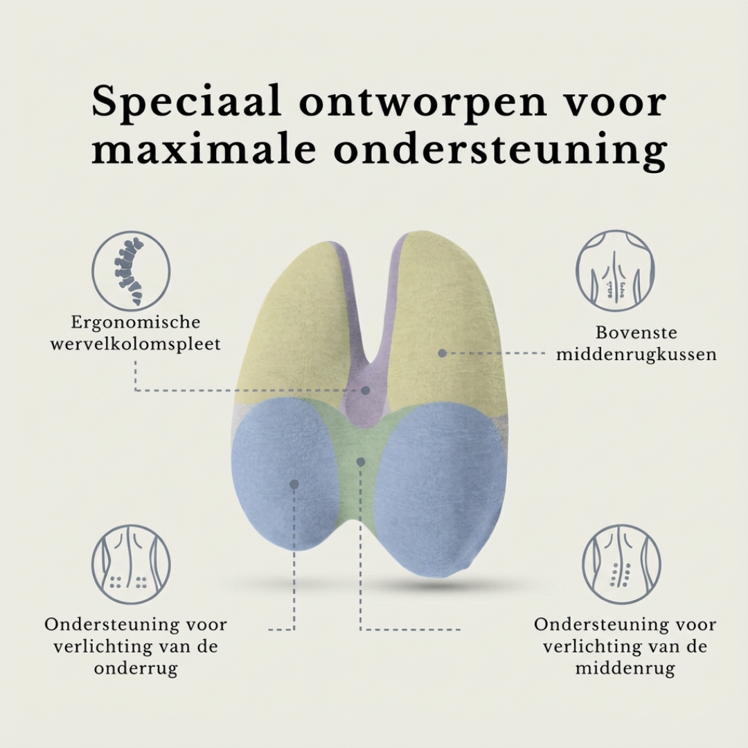 Pijnvrij Werken – Cloud Comforts™ Werkkussen